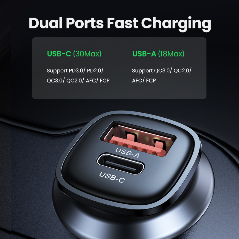 USB fast Car Charger